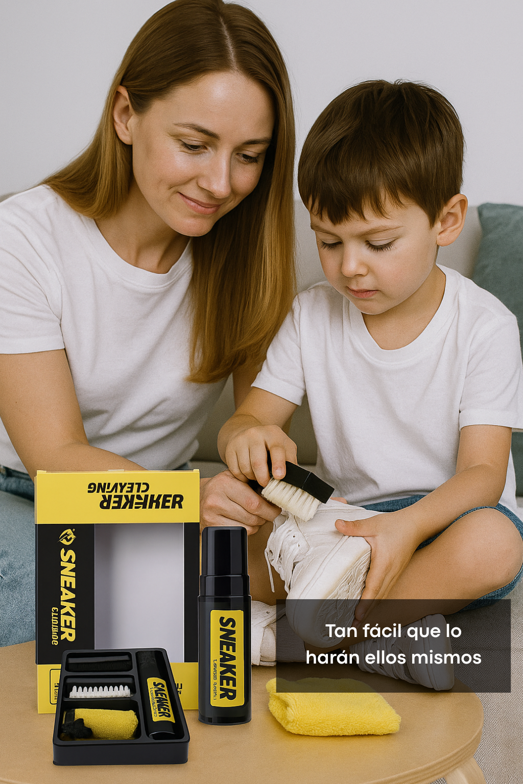Kit Brilla Zapatillas: Limpieza profunda y rápida desde casa