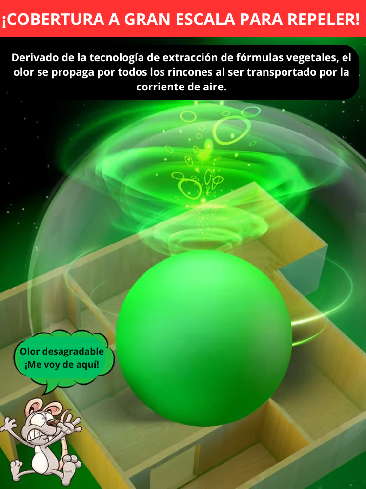 Píldoras Repelente de Ratón