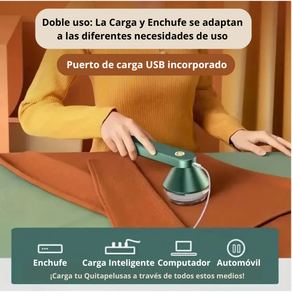 Quitapelusas Recargable