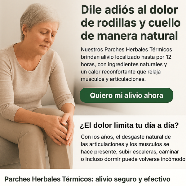 🎁Llévate 6 Cajas, Paga 3 - ¡Sólo por HOY! | Parches Herbales Térmicos
