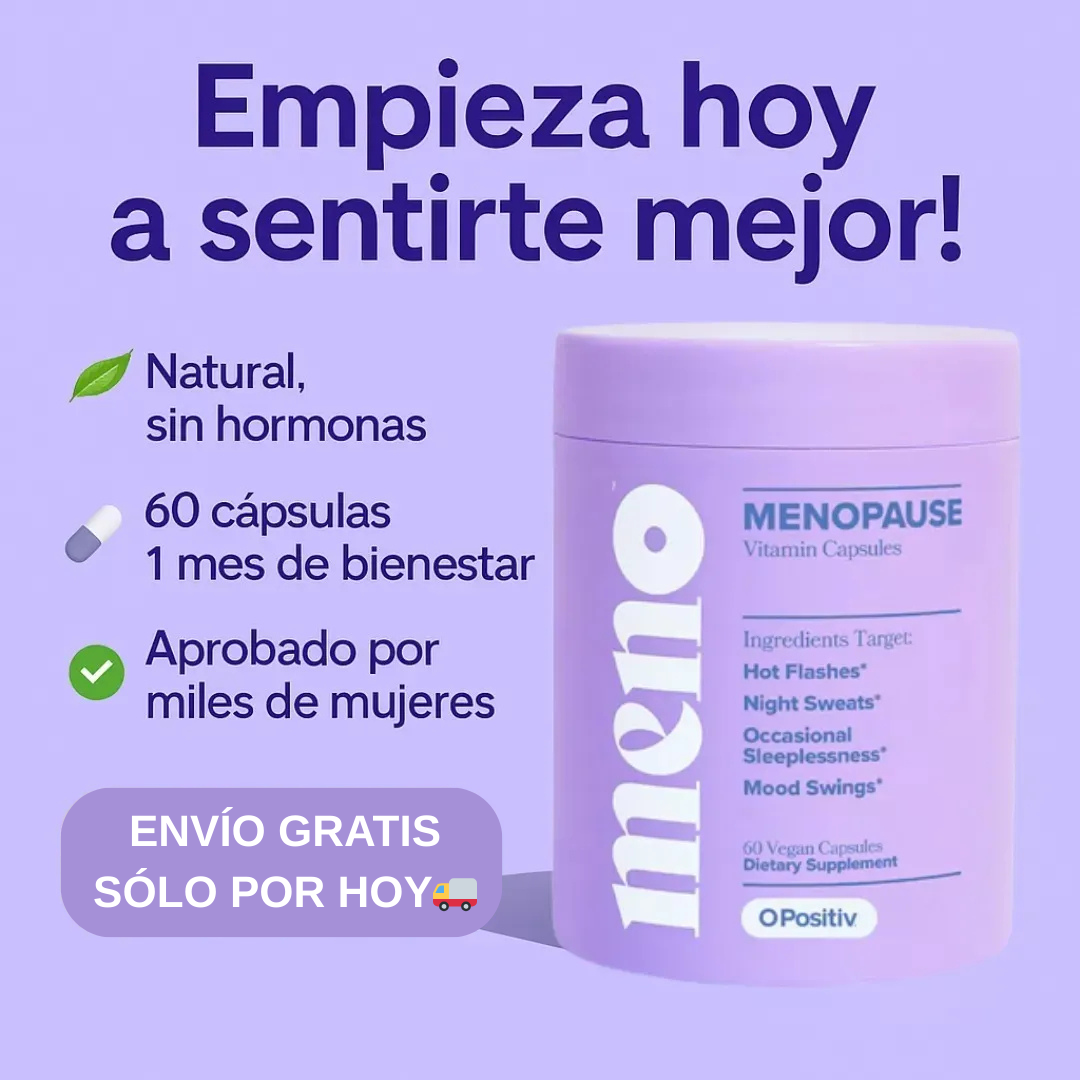 MENO®: Recupera Tu Bienestar en la Menopausia