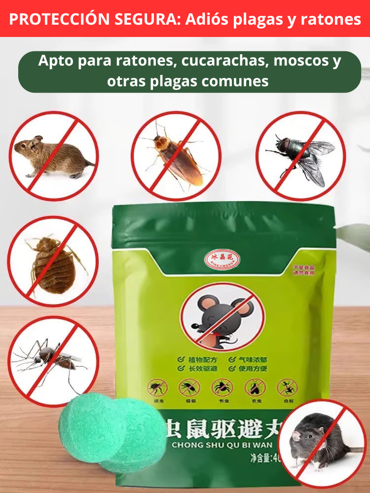 Píldoras Repelente de Ratón