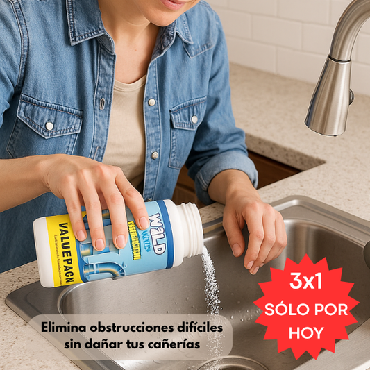 🎁¡Sólo por HOY! 3x1 Wild Tornado: Cañerías tapadas ¡Problema resuelto!