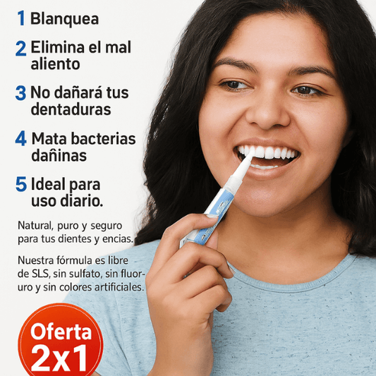 🎁2X1 - ¡Sólo por HOY! | LÁPIZ BLANQUEADOR DENTAL
