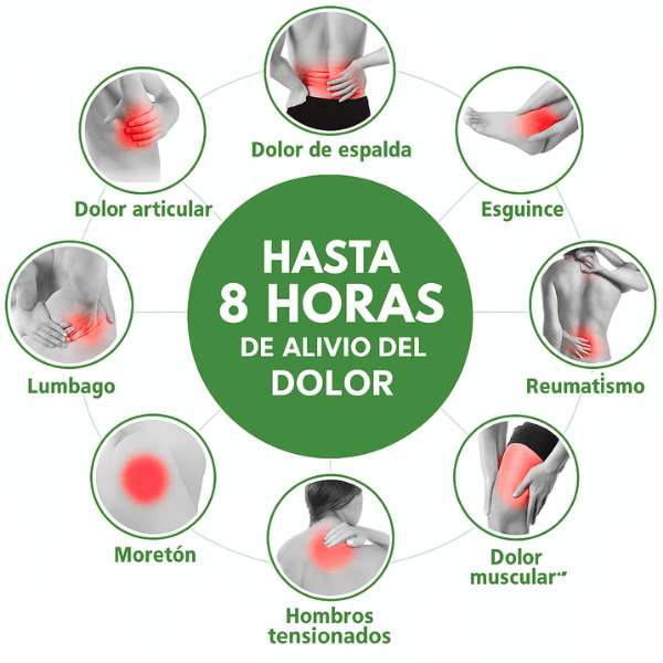 🎁Llévate 6 Cajas, Paga 3 - ¡Sólo por HOY! | Parches Herbales Térmicos