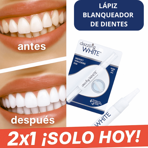 🎁2X1 - ¡Sólo por HOY! | LÁPIZ BLANQUEADOR DENTAL
