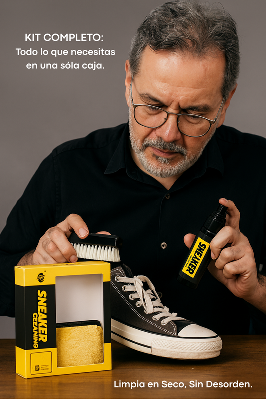 Kit Brilla Zapatillas: Limpieza profunda y rápida desde casa
