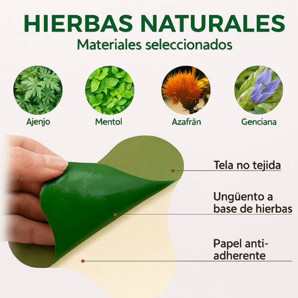 🎁Llévate 6 Cajas, Paga 3 - ¡Sólo por HOY! | Parches Herbales Térmicos