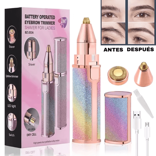 DEPILADORA FACIAL 2 EN 1